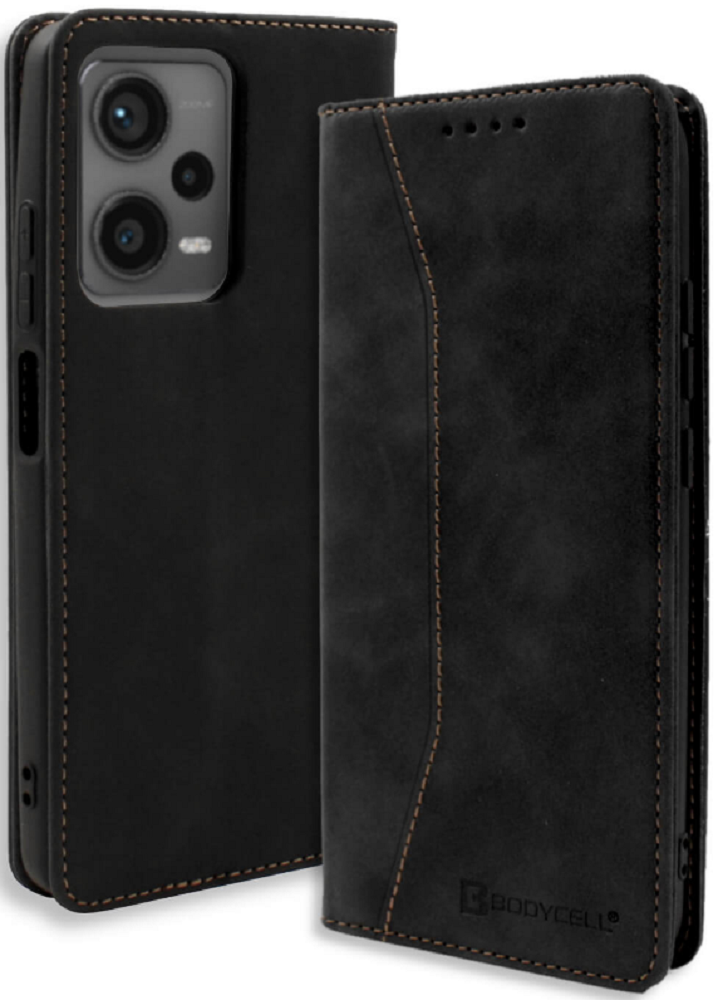 Bodycell Θήκη - Πορτοφόλι Xiaomi Redmi Note 12 Pro 5G - Black (5206015019500)
