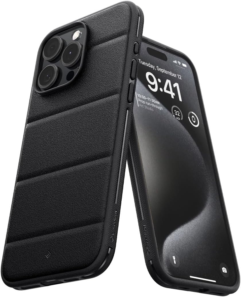 Θήκη Apple iPhone 15 Pro Max - Caseology Athlex Ανθεκτική Σιλικόνης - Active Black