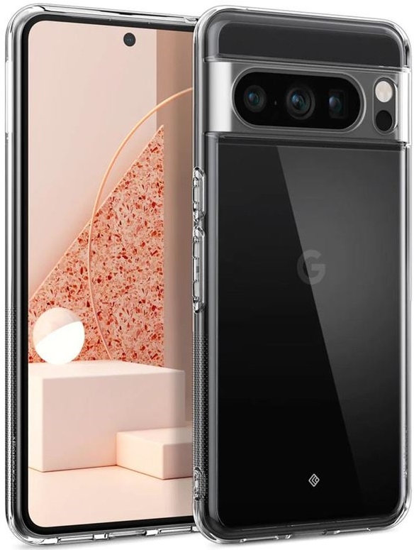 Caseology Capella - Διάφανη Ανθεκτική Σκληρή Θήκη - Google Pixel 8 Pro - Crystal Clear