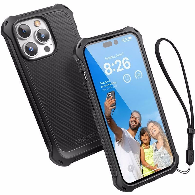 Catalyst Crux - Ανθεκτική MagSafe Θήκη Σιλικόνης - Apple iPhone 14 Pro - Stealth Black