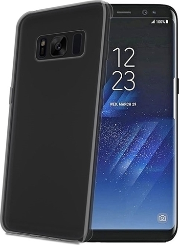 Celly Ημιδιάφανη Θήκη Σιλικόνης Samsung Galaxy S8 Plus - Black 