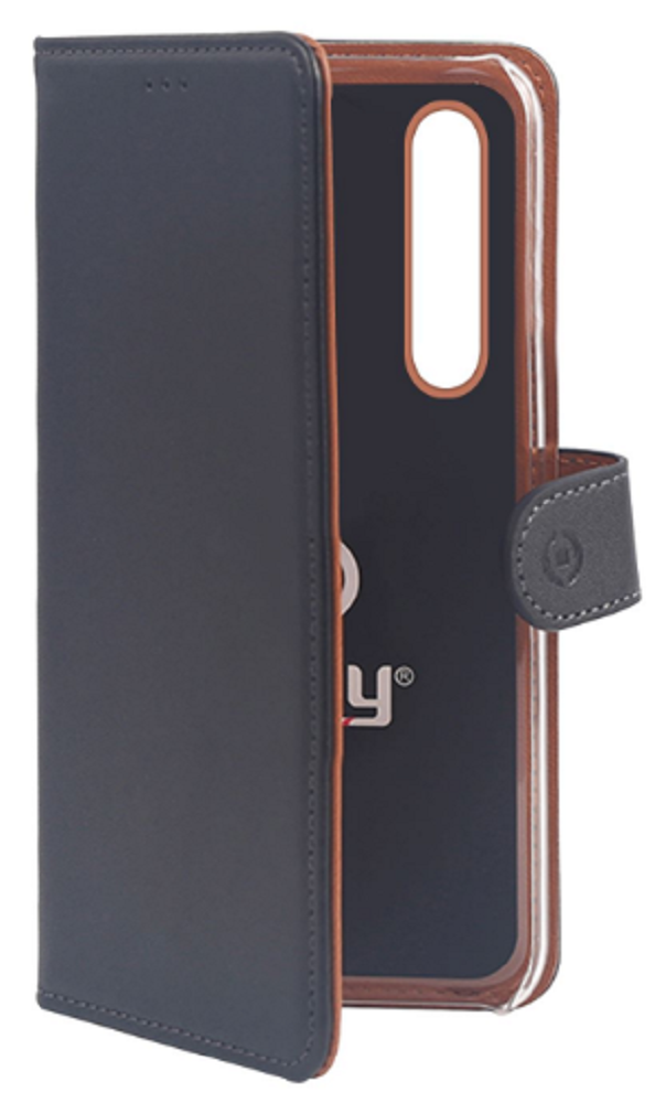 Celly Wally Θήκη - Πορτοφόλι Huawei P30 - Black (WALLY848)