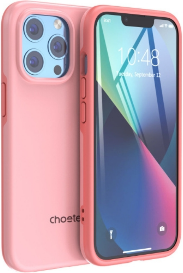 Choetech MFM Anti-drop Case - Σκληρή Ανθεκτική Θήκη MagSafe - Apple iPhone 13 Pro Max - Pink