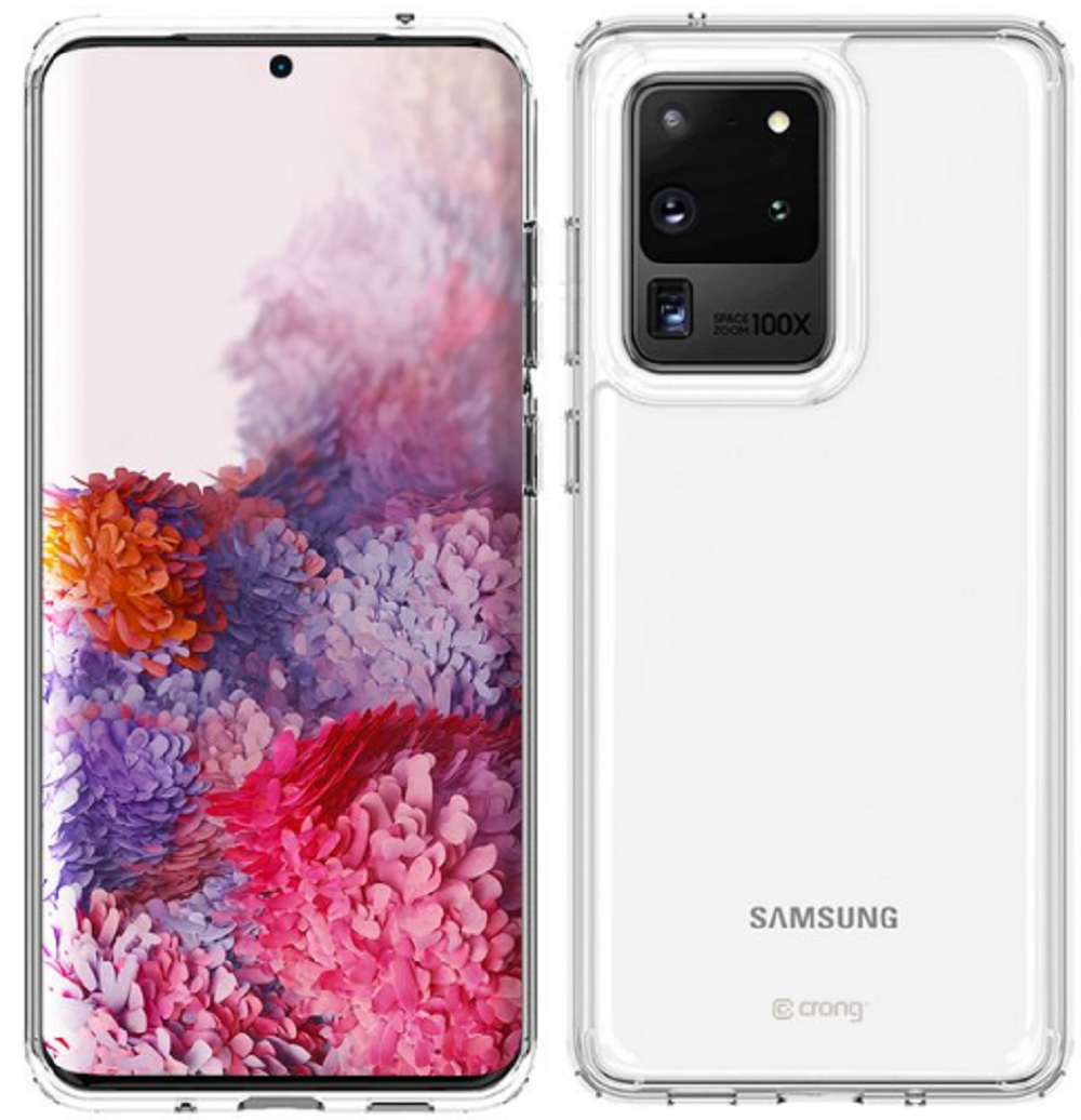 Crong Crystal Shield Διάφανη Θήκη Samsung Galaxy S20 Ultra - Clear