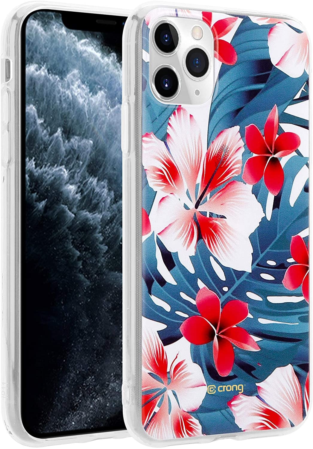 Crong Flower Θήκη Σιλικόνης Apple iPhone 11 Pro - Pattern 03