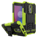 Ανθεκτική Θήκη Etui Tire Armor Lenovo K6 - Black/Green (138622)