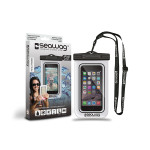 Seawag Universal Αδιάβροχη Θήκη Πουγκί για Smartphones έως 5.7'' - White/Black (SEAWAG_W1X)