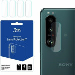 3MK Hybrid Glass Camera Protector - Αντιχαρακτικό Υβριδικό Προστατευτικό Γυαλί για Φακό Κάμερας Sony Xperia 1 III - 4 Τεμάχια (5903108389655)