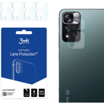 3MK Hybrid Glass Camera Protector - Αντιχαρακτικό Υβριδικό Προστατευτικό Γυαλί για Φακό Κάμερας Xiaomi Redmi Note 11 Pro Plus 5G - 4 Τεμάχια (5903108469548)