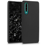 KW Θήκη Σιλικόνης Huawei P30 - Black Matte (47410.47)