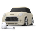 Elago AirPods Mini Car Case - Θήκη Σιλικόνης για AirPods 2nd Gen / 1st Gen - Creamy White (EAP-MINICAR-CWH)