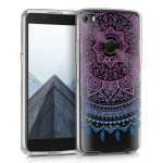 KW Θήκη Σιλικόνης Alcatel Idol 5s - Design Indian Sun (43178.01)