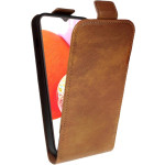 Rosso Element Vertical Flip Case - Flip Θήκη Πορτοφόλι Samsung Galaxy A14 - Brown (8719246406829) 