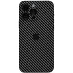 Αυτοκόλλητο Skin Προστασίας Πλάτης - Apple iPhone 15 Pro - Gams Premium Vinyl Skin Back Plate - Carbon Fiber Black (GAMS-VNL-SKIN-CFB-001-076)