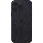 Αυτοκόλλητο Skin Προστασίας Πλάτης - Apple iPhone 15 Pro - Gams Premium Vinyl Skin Back Plate - Honeycomb Blue (GAMS-VNL-SKIN-HBL-001-076)