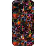 Αυτοκόλλητο Skin Προστασίας Πλάτης - Apple iPhone 15 Pro Max - Gams Premium Vinyl Skin Back Plate - 3D Neon (GAMS-VNL-SKIN-3DN-001-074)