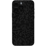 Αυτοκόλλητο Skin Προστασίας Πλάτης - Apple iPhone 15 Pro Max - Gams Premium Vinyl Skin Back Plate - Honeycomb Black (GAMS-VNL-SKIN-HBK-001-074)