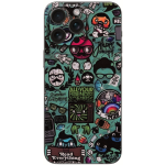 Αυτοκόλλητο Skin Προστασίας Πλάτης iPhone 16 Pro Max Gams Premium Vinyl Skin Back Plate - 3D BloodVector (GAMS-VNL-SKIN-BV-001-083)