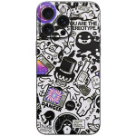Αυτοκόλλητο Skin Προστασίας Πλάτης iPhone 16 Pro Max Gams Premium Vinyl Skin Back Plate - 3D TV Sticker (GAMS-VNL-SKIN-3DTS-001-083)