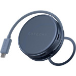 Αντάπτορας Satechi OntheGo 5-in-1 Multiport Adapter Μαγνητικό MagSafe Type-C (male) σε 1 x Type-C 60W / 1 x Type-C 3.2 5Gbps / 1 x USB-A 3.2 5Gbps / 1 x SD / 1 x HDMI 4K - Indigo (ST-POTG5B)
