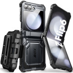 Ανθεκτική Θήκη με Κλιπ Ζώνης & Kickstand - Samsung Galaxy Z Flip6 - Supcase i-Blason Armorbox - Black (843439147072)