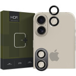 Αντιχαρακτικό Γυαλί Προστασίας Apple iPhone 16 / 16 Plus - Hofi Camring Pro+ για Φακό Κάμερας - Black (5906302311040)