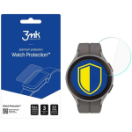 Αντιχαρακτικό Γυαλί Προστασίας Samsung Galaxy Watch 5 Pro 45mm - 3MK Premium Flexible Glass Υβριδικό Οθόνης - 0.2mm - 3 Τεμάχια (5903108489164)