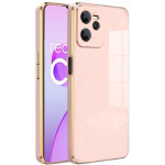 Bodycell Gold Plated - Θήκη Σιλικόνης Realme C35 - Pink (5206015070808)