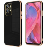 Bodycell Gold Plated - Θήκη Σιλικόνης Realme GT2 Pro - Black (5206015070860)