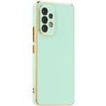 Bodycell Gold Plated - Θήκη Σιλικόνης Samsung Galaxy A72 - Mint Green (5206015069659)