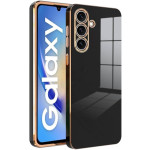 Bodycell Gold Plated - Θήκη Σιλικόνης Samsung Galaxy A54 - Black (5206015071324)