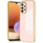 Bodycell Gold Plated - Θήκη Σιλικόνης Samsung Galaxy A72 - Pink (5206015071409)