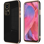 Bodycell Gold Plated - Θήκη Σιλικόνης Xiaomi 12 / 12X - Black (5206015069826)