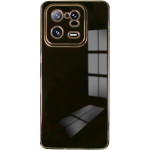 Bodycell Gold Plated - Θήκη Σιλικόνης Xiaomi 13 Pro - Black (5206015069888)