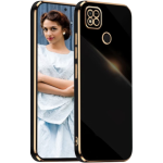 Bodycell Gold Plated - Θήκη Σιλικόνης Xiaomi Redmi 10A - Black (5206015070211)