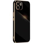 Bodycell Gold Plated - Θήκη Σιλικόνης Xiaomi Redmi A1 - Black (5206015070303)