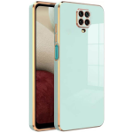 Bodycell Gold Plated - Θήκη Σιλικόνης Xiaomi Redmi Note 9S / 9 Pro / 9 Pro Max - Mint Green (5206015069987)