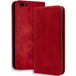 Bodycell Θήκη - Πορτοφόλι Apple iPhone 6S Plus / 6 Plus - Red (5206015057366)