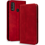Bodycell Θήκη - Πορτοφόλι Huawei P Smart 2020 - Red (5206015060083)