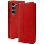 Bodycell Θήκη - Πορτοφόλι Samsung Galaxy S23 - Red (5206015019760)