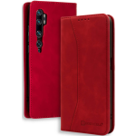 Bodycell Θήκη - Πορτοφόλι Xiaomi Mi Note 10 / Mi Note 10 Pro - Red (5206015059933)