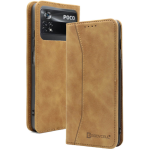 Bodycell Θήκη - Πορτοφόλι Xiaomi Poco X4 Pro 5G - Brown (5206015000935)