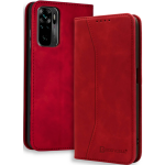 Bodycell Θήκη - Πορτοφόλι Xiaomi Redmi Note 10 / Note 10S - Red (5206015063176)