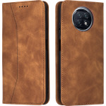 Bodycell Θήκη - Πορτοφόλι Xiaomi Redmi Note 9T 5G - Brown (5206015063404)