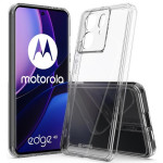 Crong Crystal Shield - Διάφανη Σκληρή Θήκη - Motorola Edge 40 - Transparent (CRGCSHCMOE40TRS)
