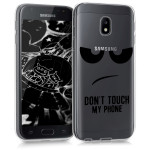 KW Διάφανη Θήκη Σιλικόνης Samsung Galaxy J3 2017 - Don't Touch My Phone (41026.02 )