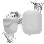 Elago AirPods Waterproof Case - Αδιάβροχη Θήκη για AirPods 2nd Gen / 1st Gen - White (EAPWF-BA-WH)