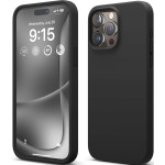 Elago Silicone Case - Premium Θήκη Σιλικόνης Apple iPhone 15 Pro Max - Black (ES15SC67PRO-BK)