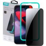 ESR Privacy Tempered Glass - FullFace Αντιχαρακτικό Γυαλί Προστασίας Απορρήτου Οθόνης - Apple iPhone 15 Pro Max - Black (4894240174500)