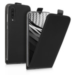 KW Θήκη Flip Samsung Galaxy A50 - PU Leather - Black (48057.01)